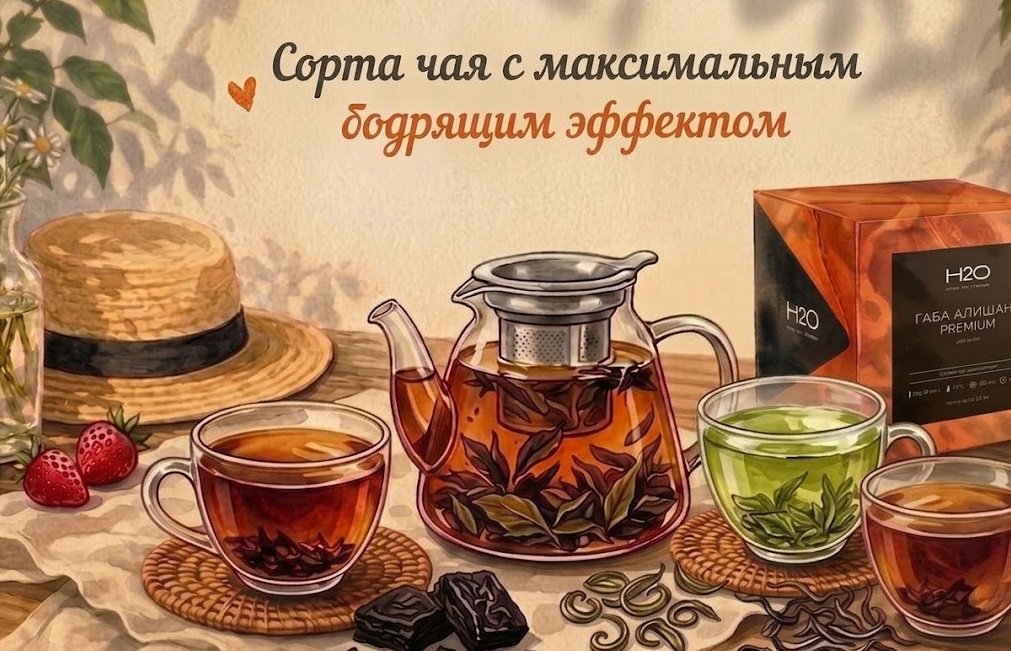 Сорта чая с максимальным бодрящим эффектом