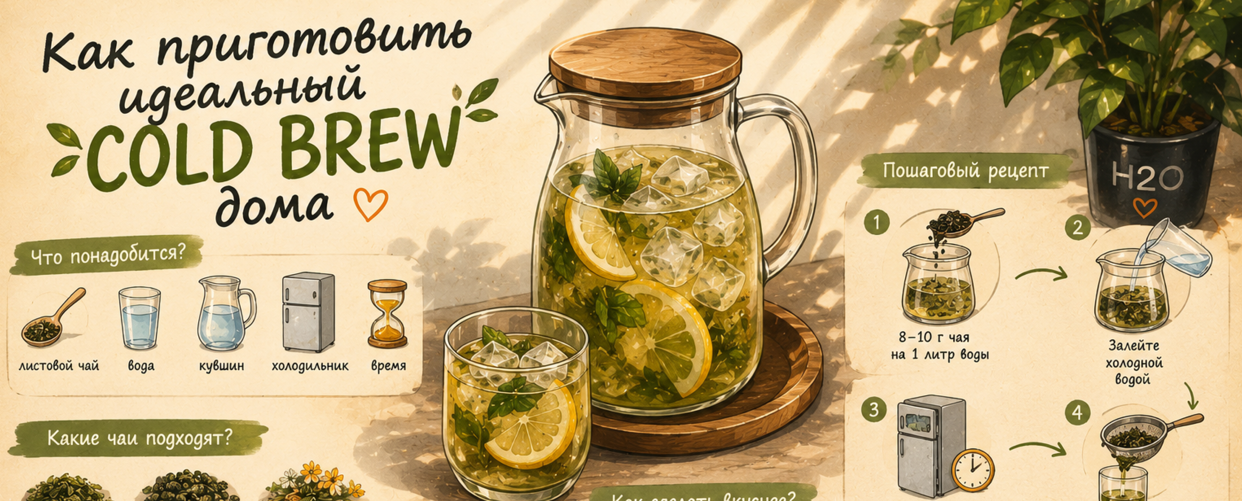 Как приготовить идеальный Cold Brew дома
