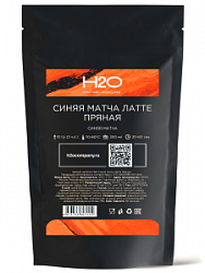 Синяя матча Латте Пряная (с сахарозаменителем), 100гр 