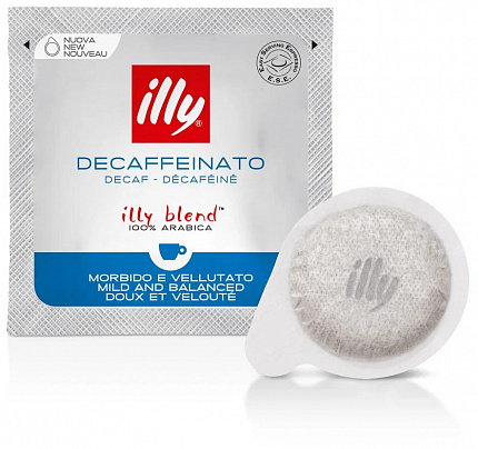 Кофе молотый illy в чалдах без кофеина, порц